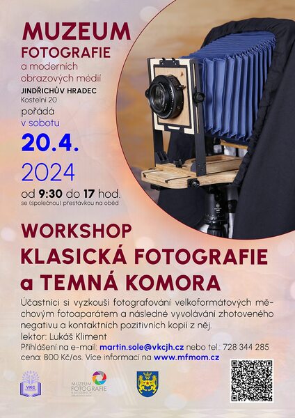 Workshop Klasická fotografie a temná komora